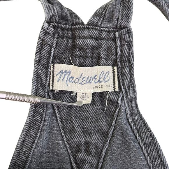 Madewell Adirondack Overall Shorts GUC $118 Size XL J1650 - Picture 7 of 8
